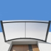 DASZEK EKO PRO 1580X900X260 ANTRACYT