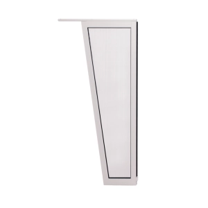 ŚCIANKA DO DASZKA ŁUKOWEGO 1300X530X300 BIAŁA