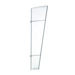 ŚCIANKA NIERDZEWNA 1670X620X320 POLIWĘGLAN LITY 4 MM