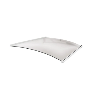 DASZEK LIGHTLINE XL  AKRYL SATYNA BIAŁA - MODUŁ PRZEDŁUŻENIOWY 1218X1420 