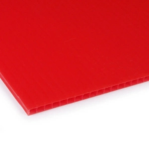 POLIPROPYLEN KANALIKOWY 1000X2000/3MM CZERWONY