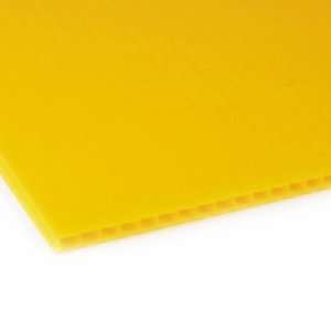 POLIPROPYLEN KANALIKOWY 1000X2000/3MM ŻÓŁTY