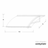DASZEK ARCO PRO 1080X800 ANTRACYT 