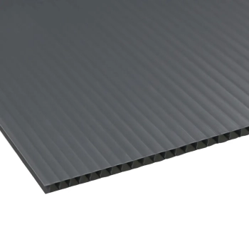 POLIPROPYLEN KANALIKOWY 1000X2000/3MM SZARY - ANTRACYT
