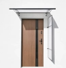 ŚCIANKA LIGHTLINE PRO 163x54x54CM ANTRACYT 