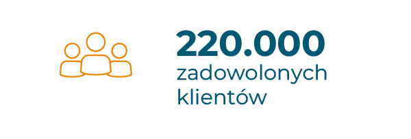 220 tyś. zadowolonych klientów