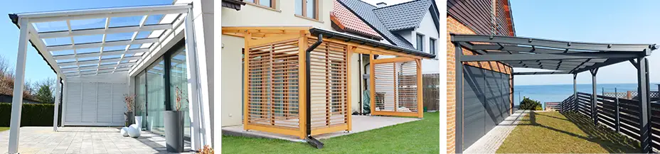 Taras konstrukcja drewniana